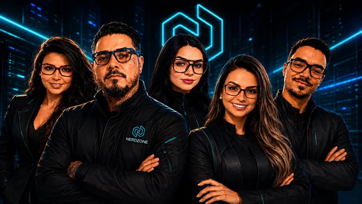 Equipe Nerdzone — desenvolvedores, designers e analistas